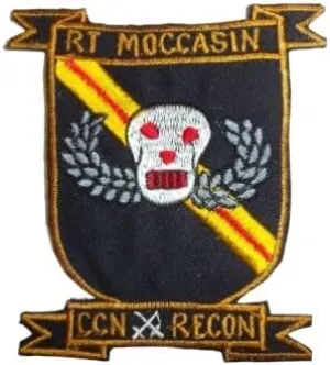 Patch Vietnam United States Army Rt Recon Team Moccasin Ccn MACV SOG Sf Special Force Ir13D, CK7JKKO