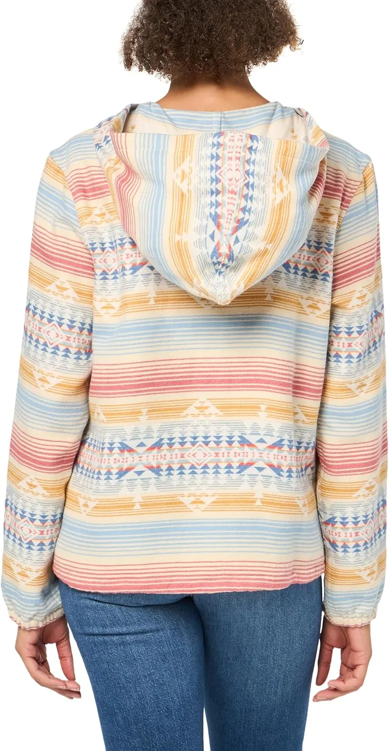 PENDLETON Women's Button Front Beach Hoodie