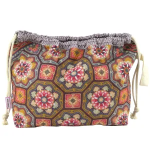 Persian Tiles Drawstring Bag - Janie Crow