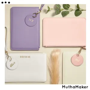 Personalised Initial Pouches