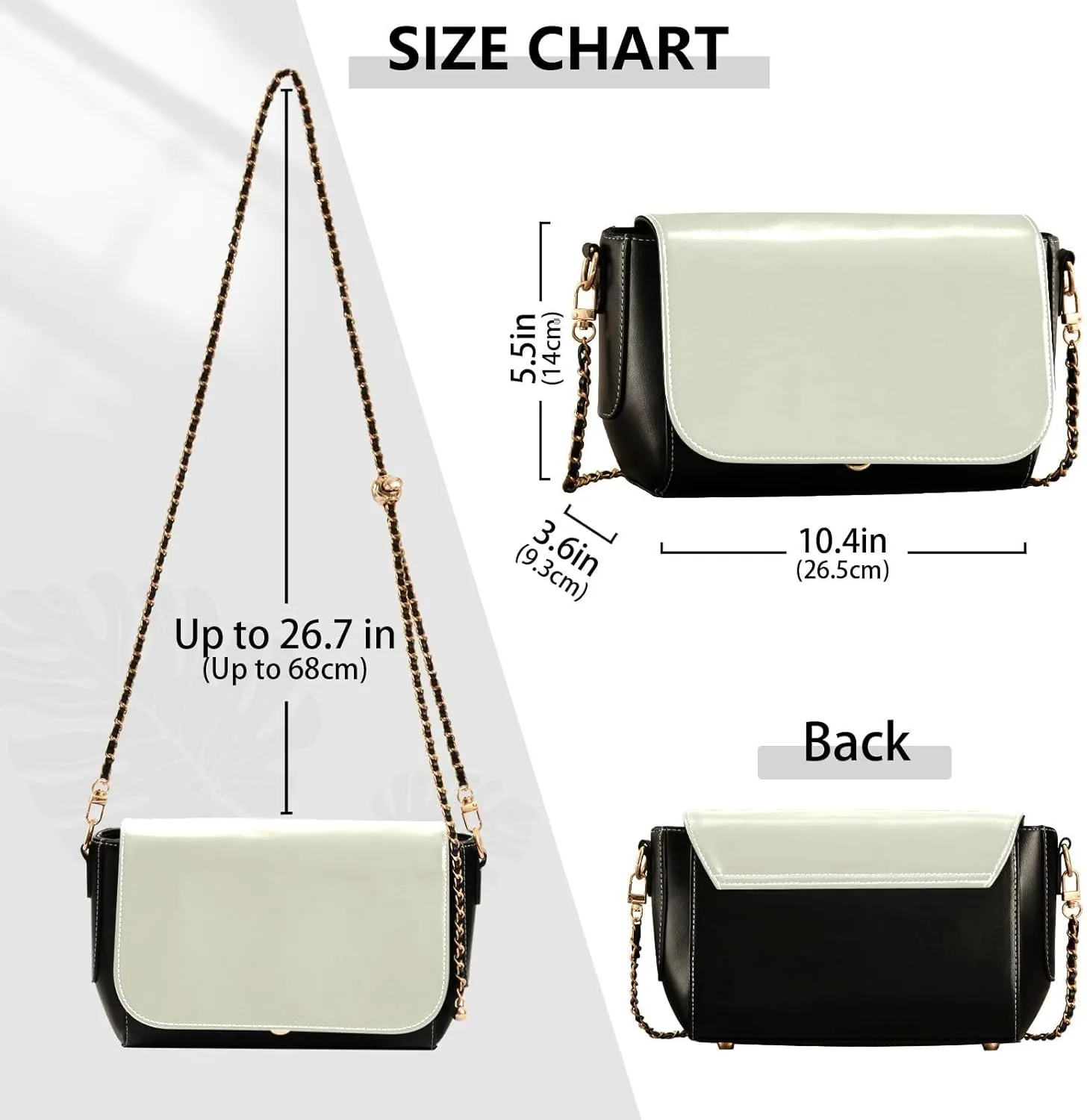 Personalized Custom Crossbody Bags For Women PU Leather Purse Handbag 208001