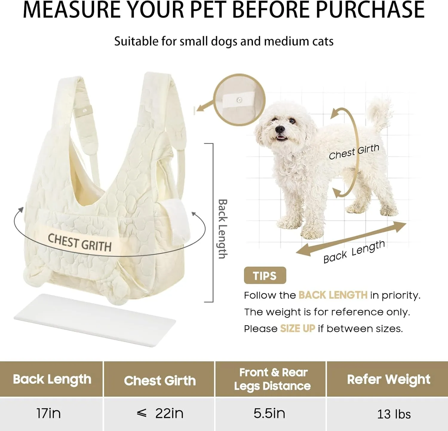 Pet Carrier Backpack, Adjustable Pet Front Cat Dog Carrier Backpack Travel Bag for Small Medium Dogs Cats and Rabbits, Safety Strap with Removable Bottom Plate for Camping Hiking Traveling