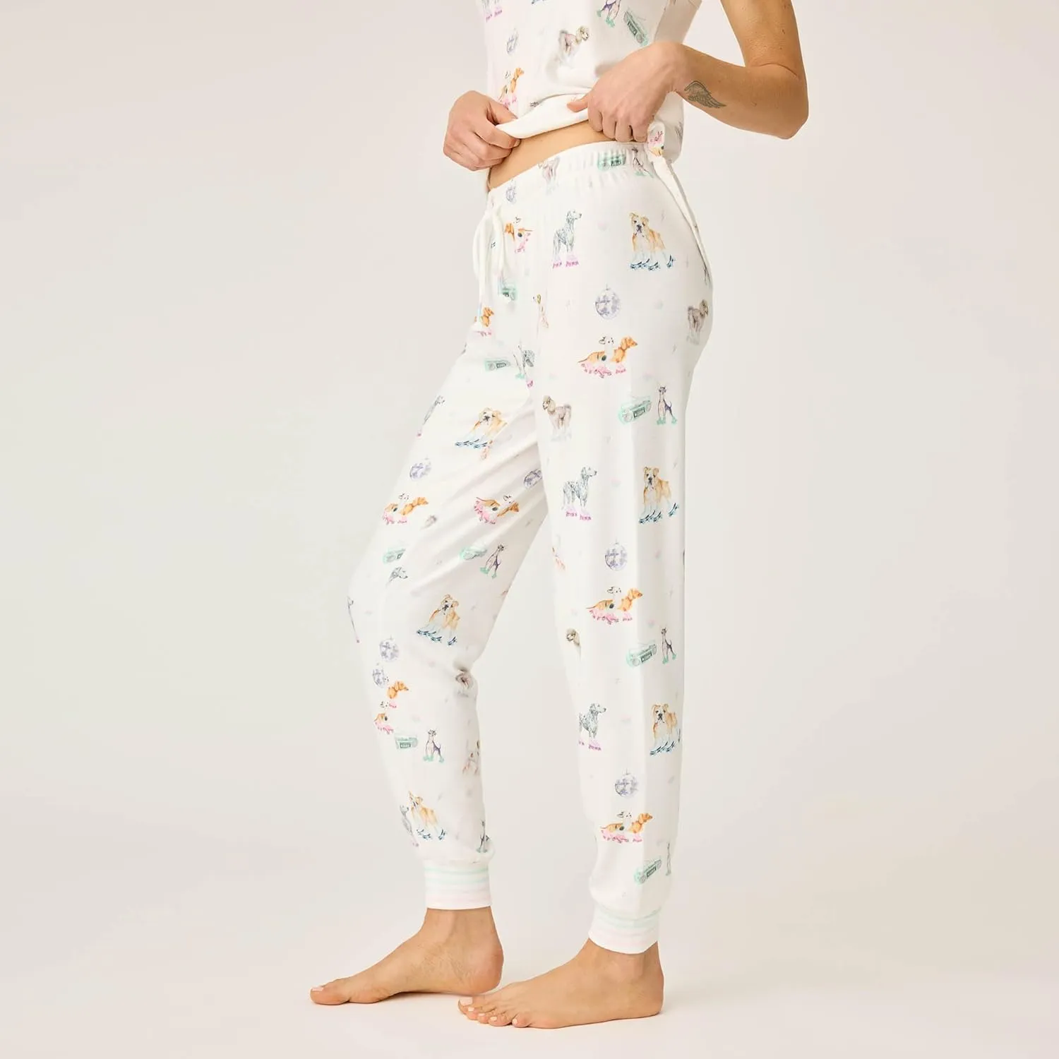 P.J. Salvage womens Roll With It Collection Loungewear Jogger
