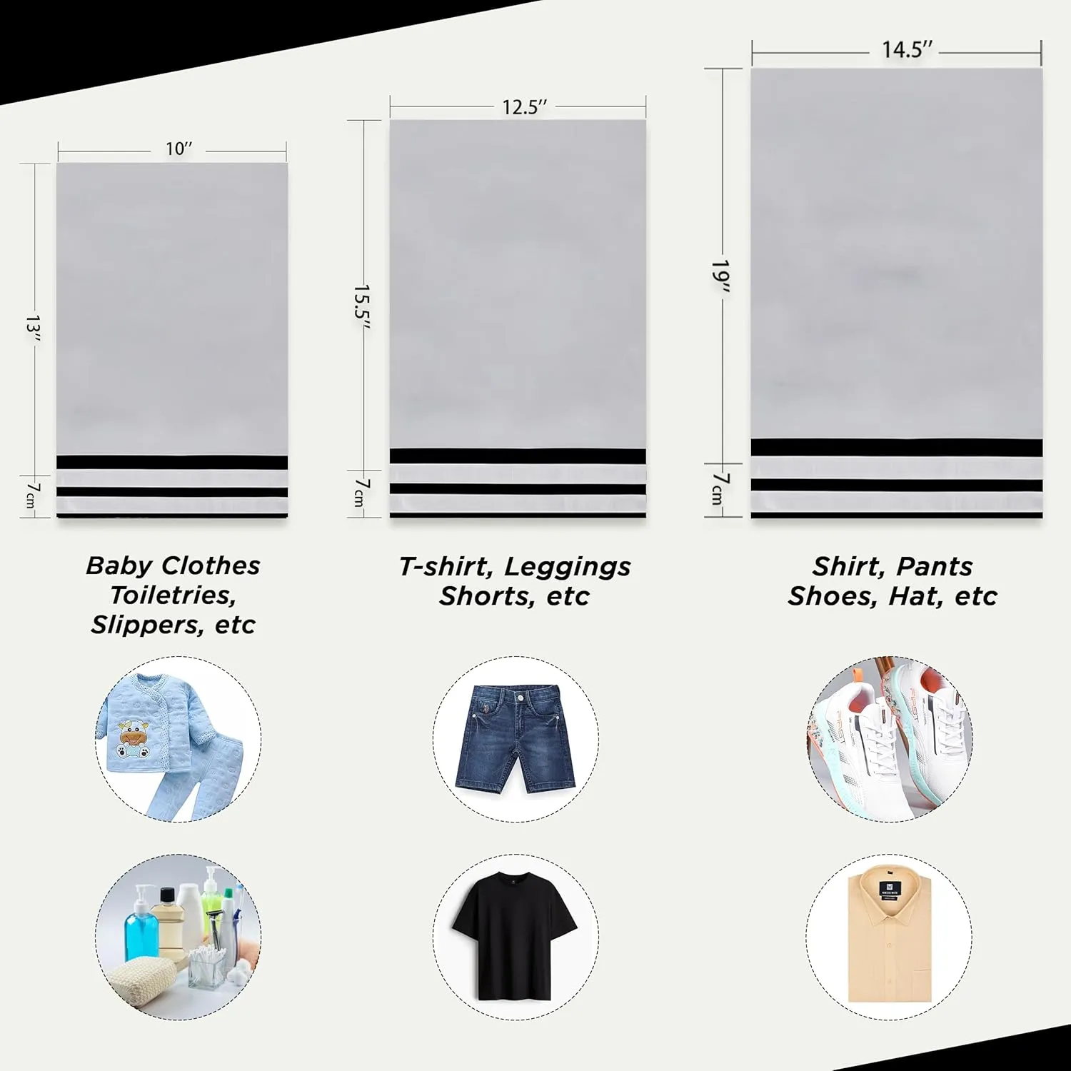Poly Shipping Bags 100 Pcs, Mailer Bags for Shipping Clothes, Self-Adhesive Waterproof Poly Mailers, Strong Tear-Resistant Packaging Plastic Mailers, 12.5"x15.5"