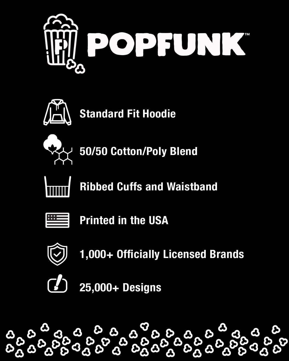 Popfunk Boston Whaler Collegiate Adult Pull-Over Hoodie Collection