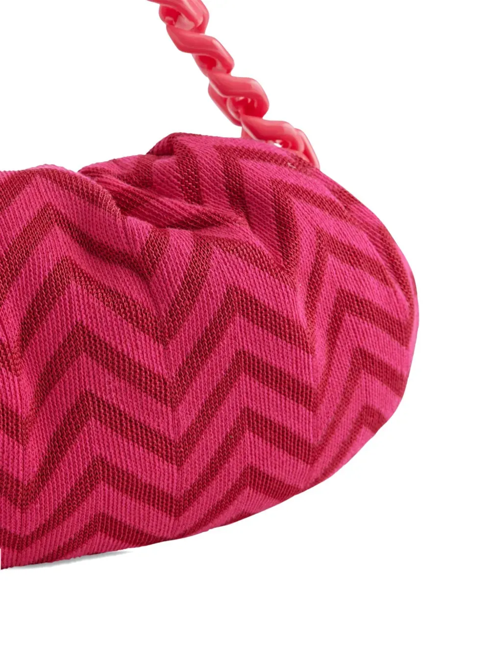 POUCH LARGE FUCHSIA FABRIC