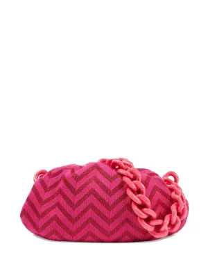 POUCH LARGE FUCHSIA FABRIC
