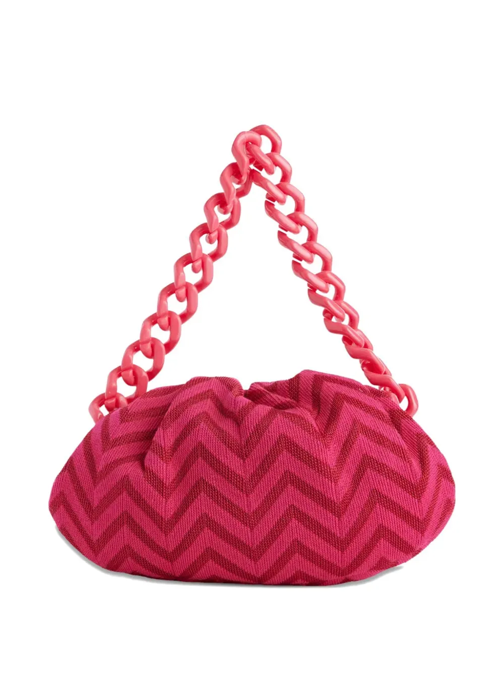 POUCH LARGE FUCHSIA FABRIC