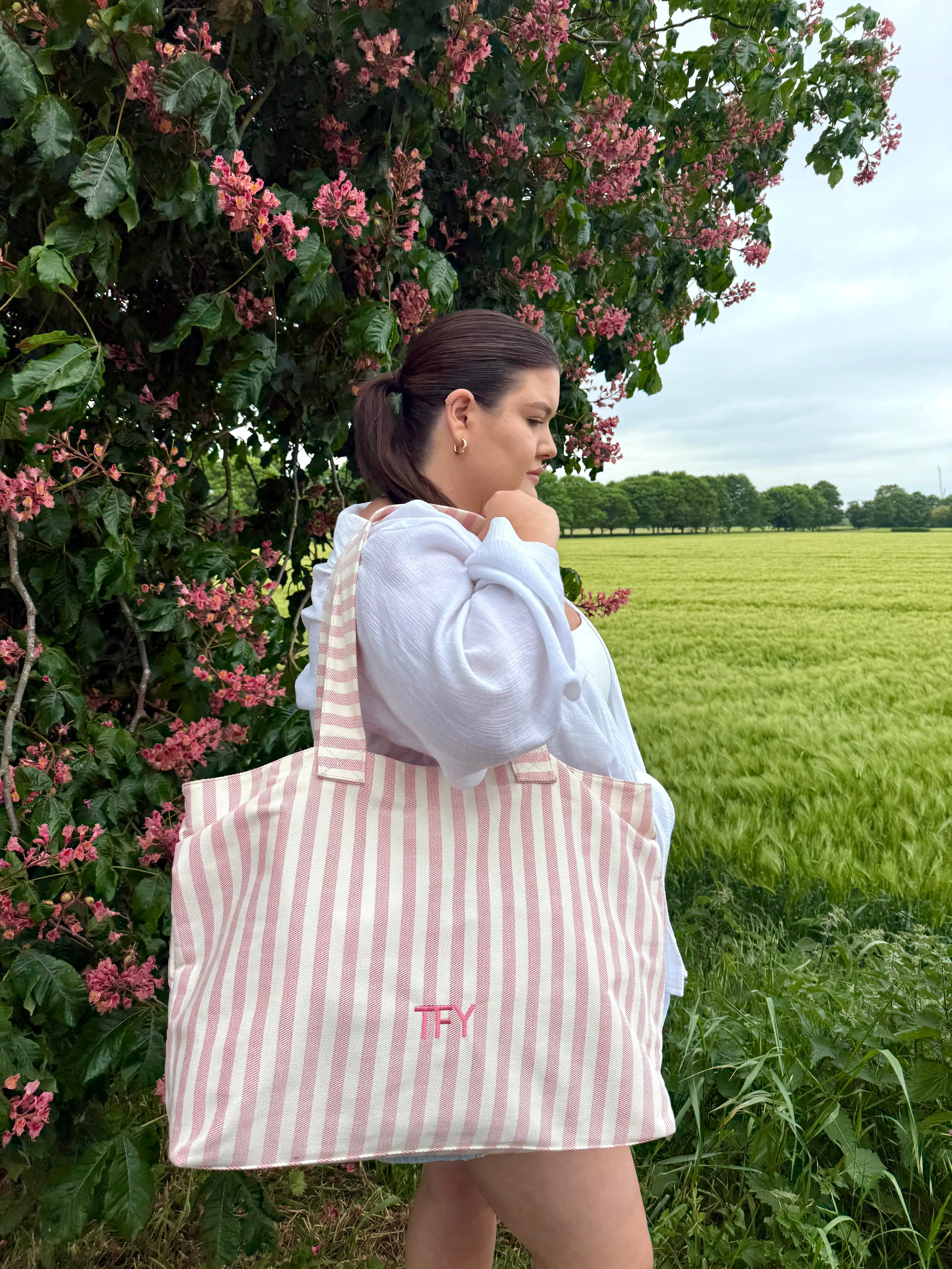PRE ORDER STRIPE TOTE