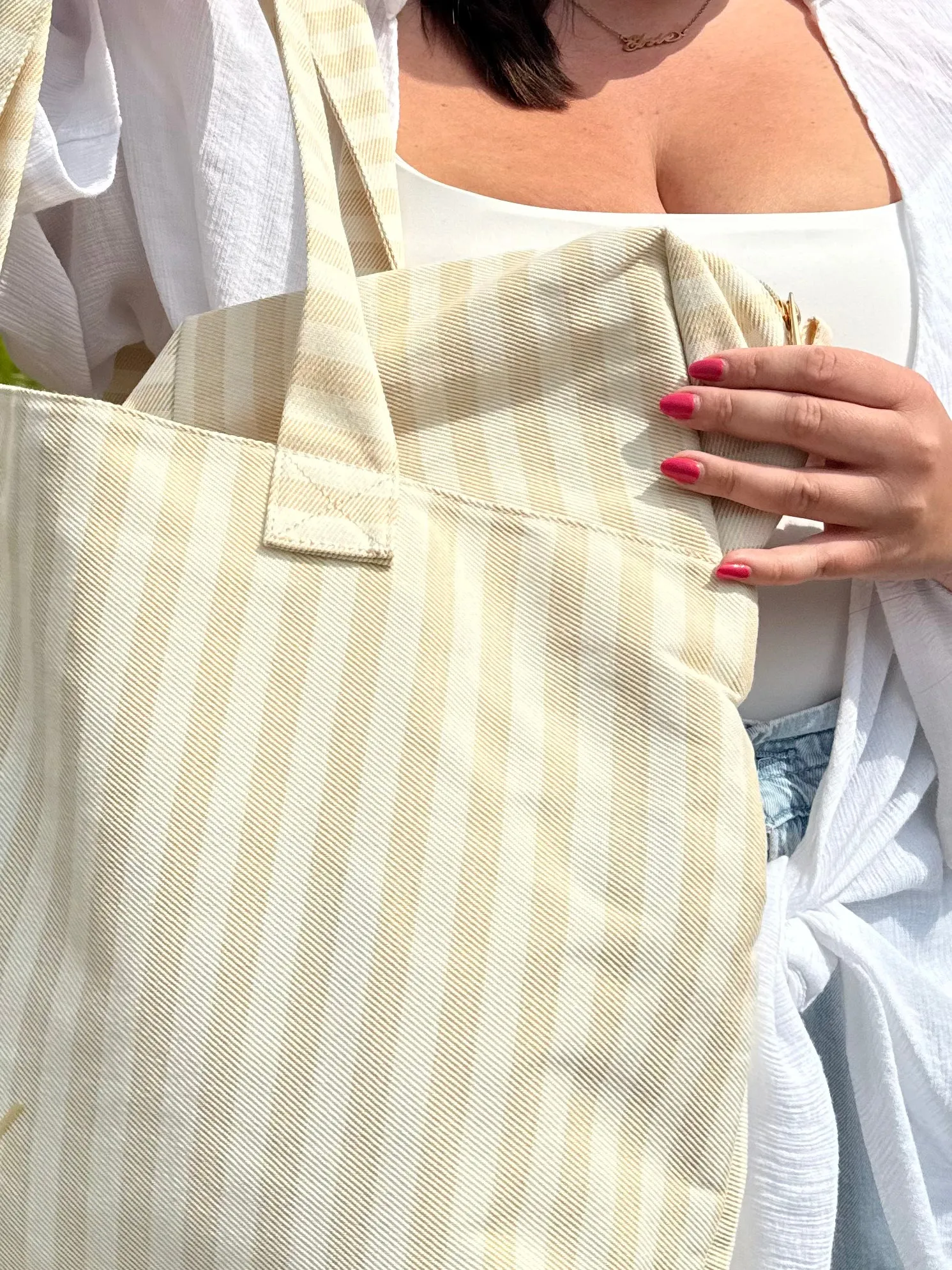 PRE ORDER STRIPE TOTE