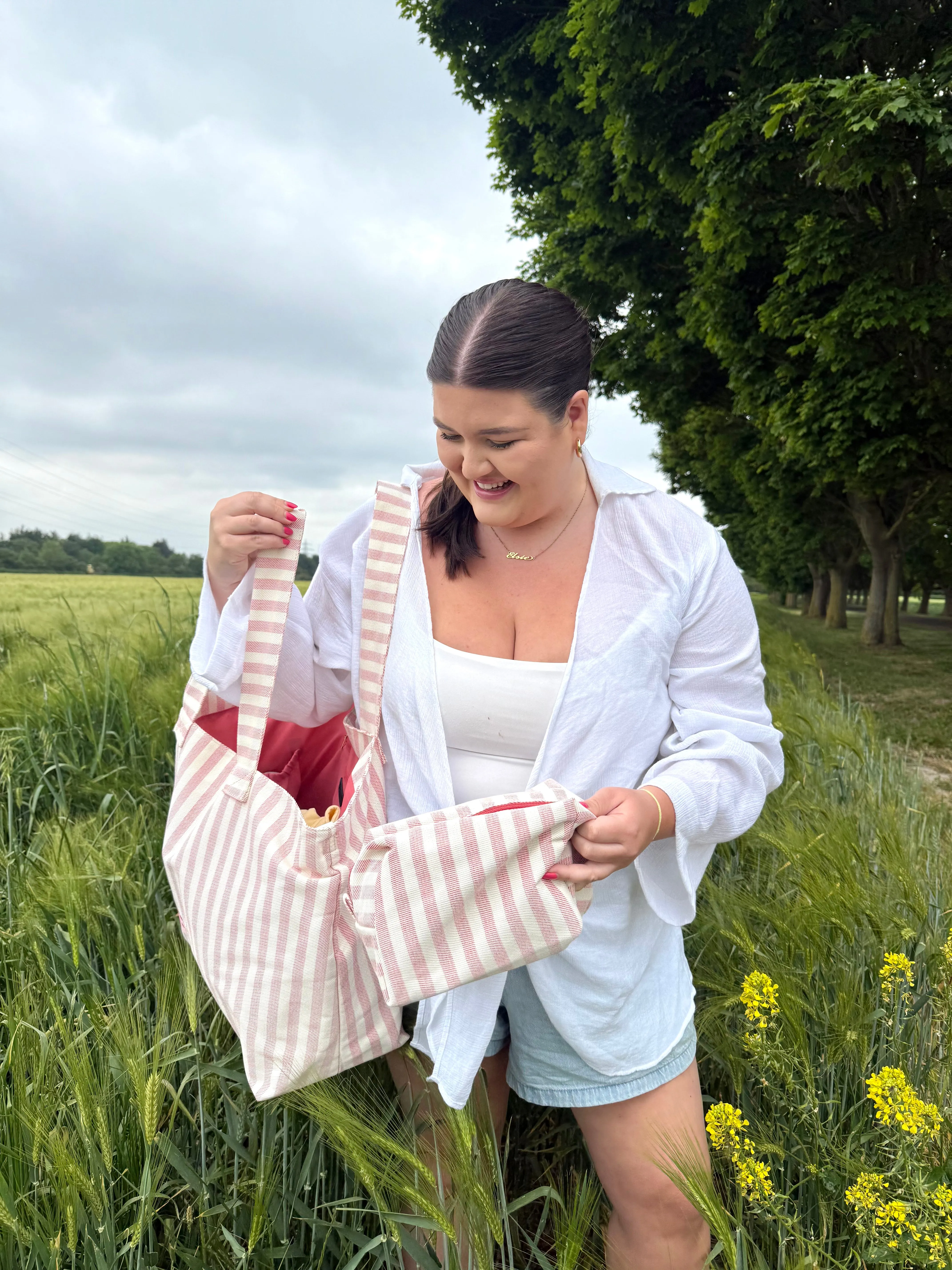 PRE ORDER STRIPE TOTE