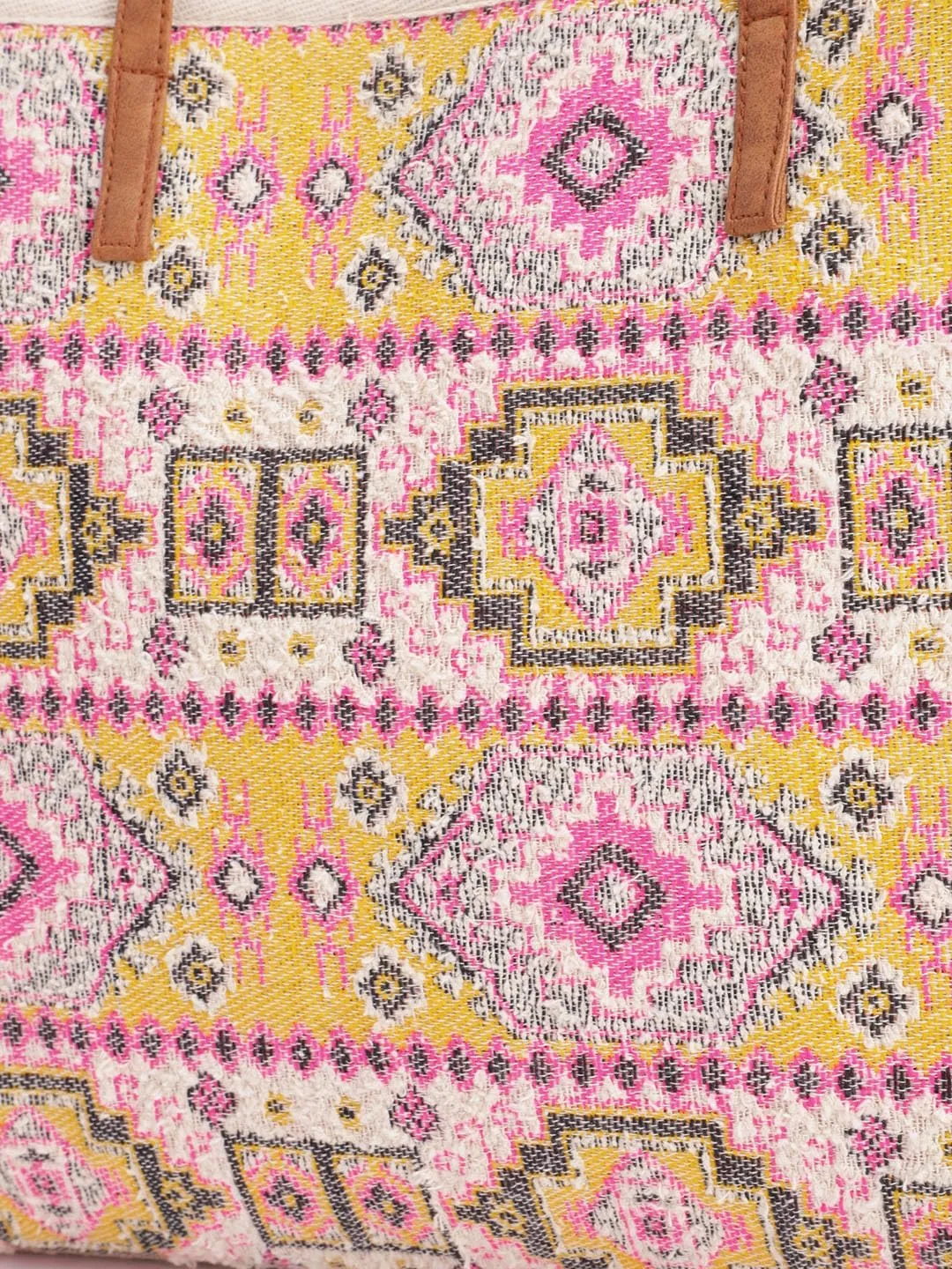 PRIMROSE Bohemian Style Tote Bag for Women, Multicolour Floral Print