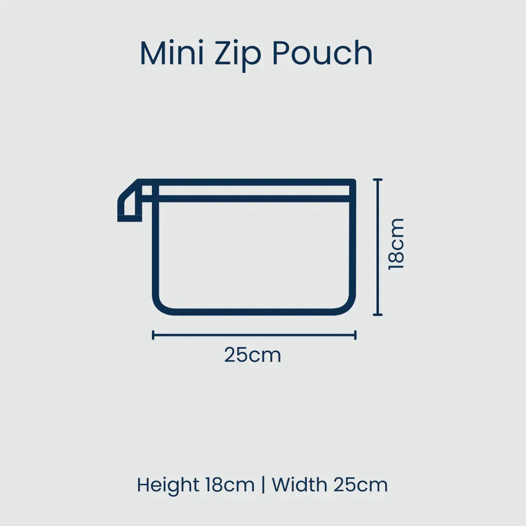 Project Ten Mini Zip Pouch - Leopard