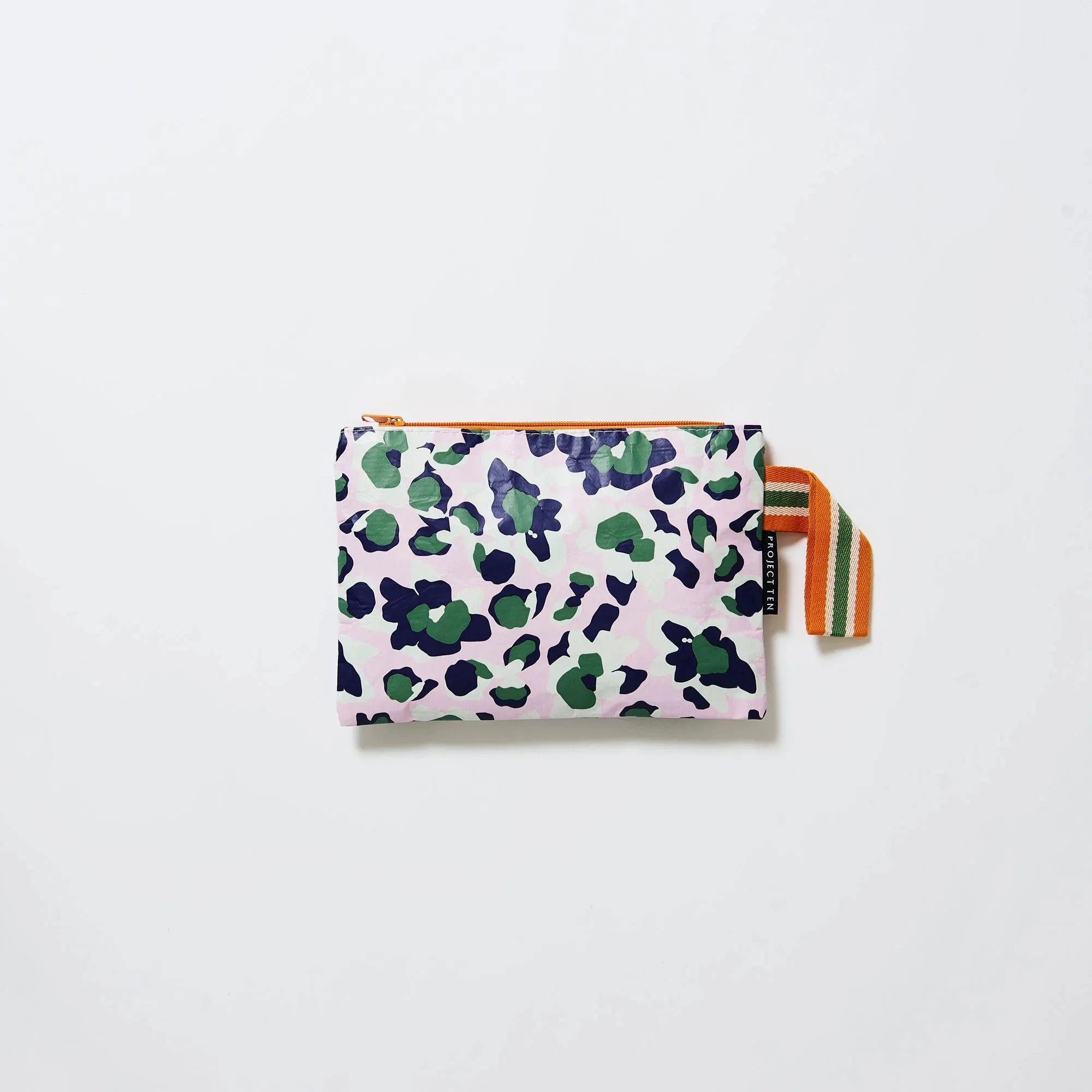 Project Ten Mini Zip Pouch - Leopard