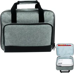 Projector Travel Bag - Dustproof Projector Keeper | Zippered Projector Safety Bag, Professional Outdoor Movie Projector Carrier, Large Capacity Projector Satchel, Compact Projector Backpack for Men Wo