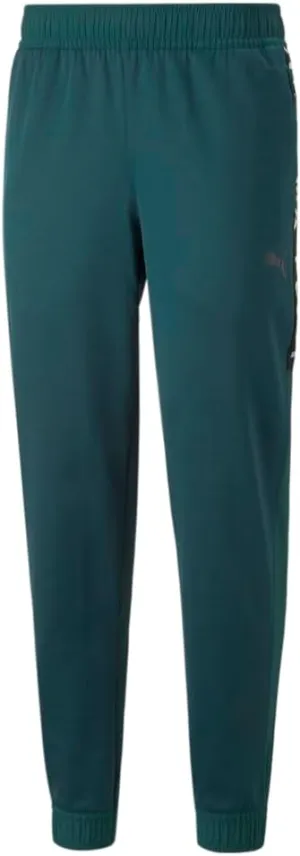 PUMA Mens Fit Pwrfleece Joggers Training Casual Drawstring - Green - Size XXL