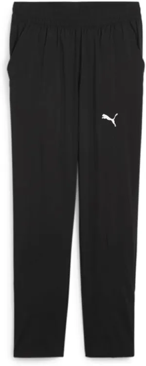 PUMA Mens Fit Woven Tapered Pants Training Casual Drawstring - Black - Size XXL