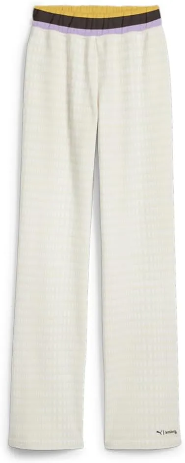 PUMA Womens Pants X Lemlem Casual Drawstring - Off White - Size M