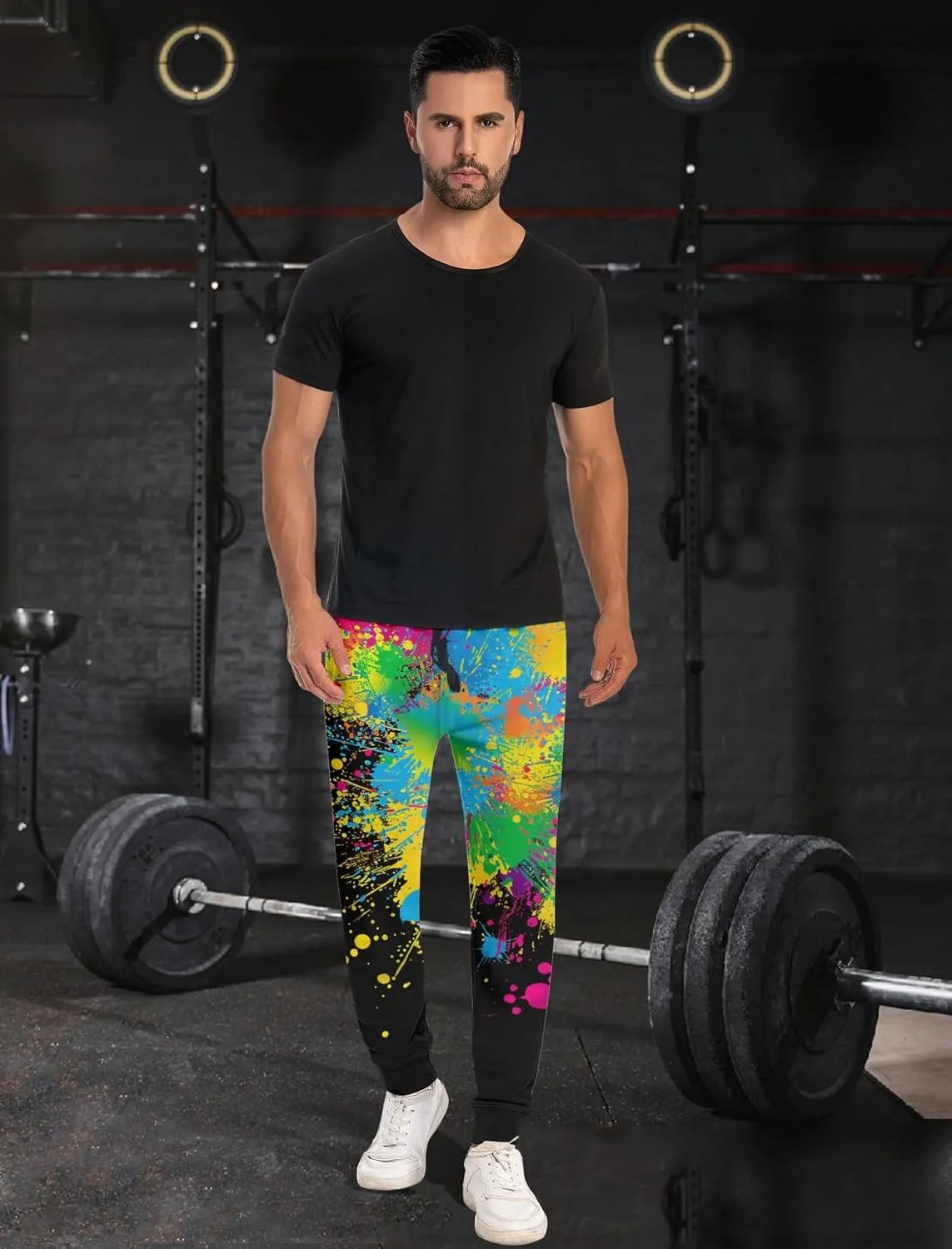 RAISEVERN Mens Sweatpants with Pockets Joggers for Men Sports Casual Sweat Pants with Drawstring
