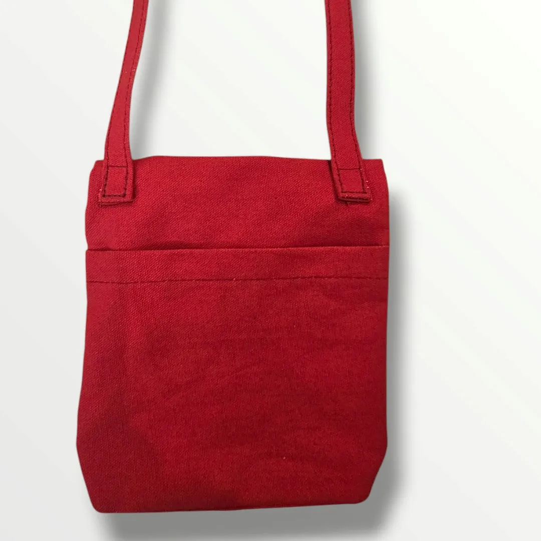 RED CROSSBODY BAG