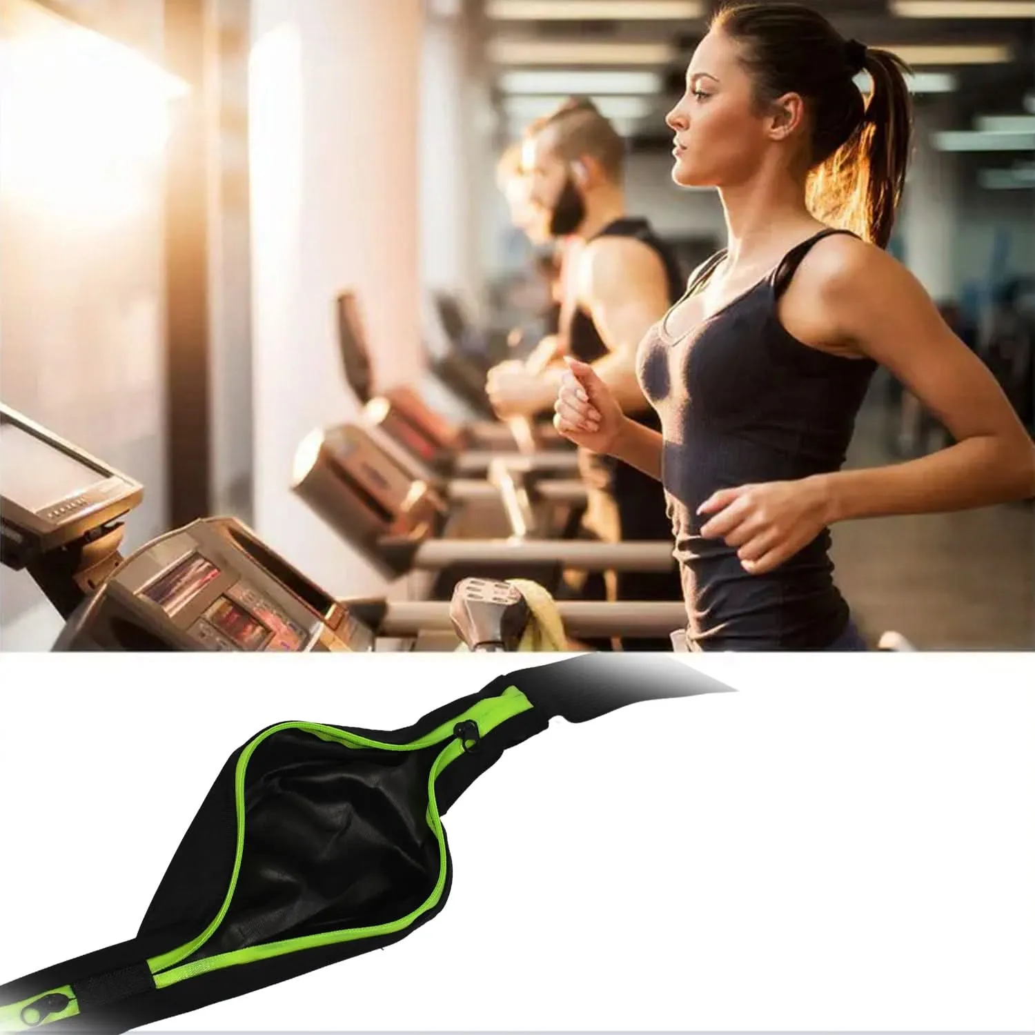 ReflectoPro™ Waterproof Waist Belt – Running, Hiking & Jogging Companion