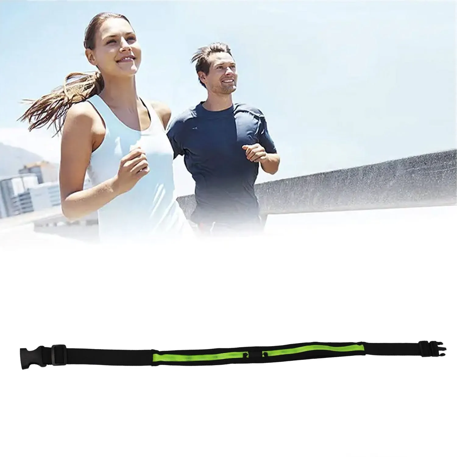 ReflectoPro™ Waterproof Waist Belt – Running, Hiking & Jogging Companion