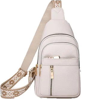 Relevantk Crossbody Bag, Wbougisay Crossbody Bag, Anti-Theft Crossbody Bag, Anti Theft Travel Bag, Hand Bags for Women 2024 (White,Large)