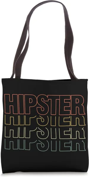 Retro Hipster Vintage Life Style Urban Style Freethinker Tote Bag