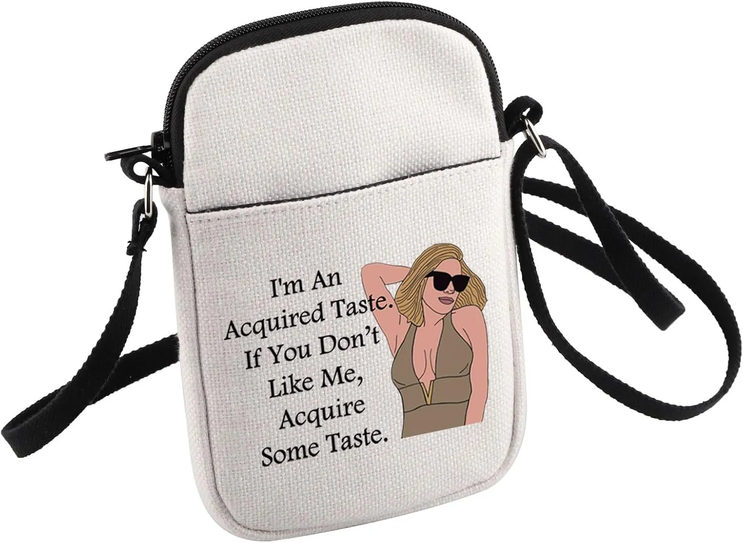 RHONY Inspired Crossbody Bag I'm An Acquired Taste Small Sling Bag Real Housewives Gift