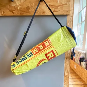Rice sack yoga mat bag - 3 designs