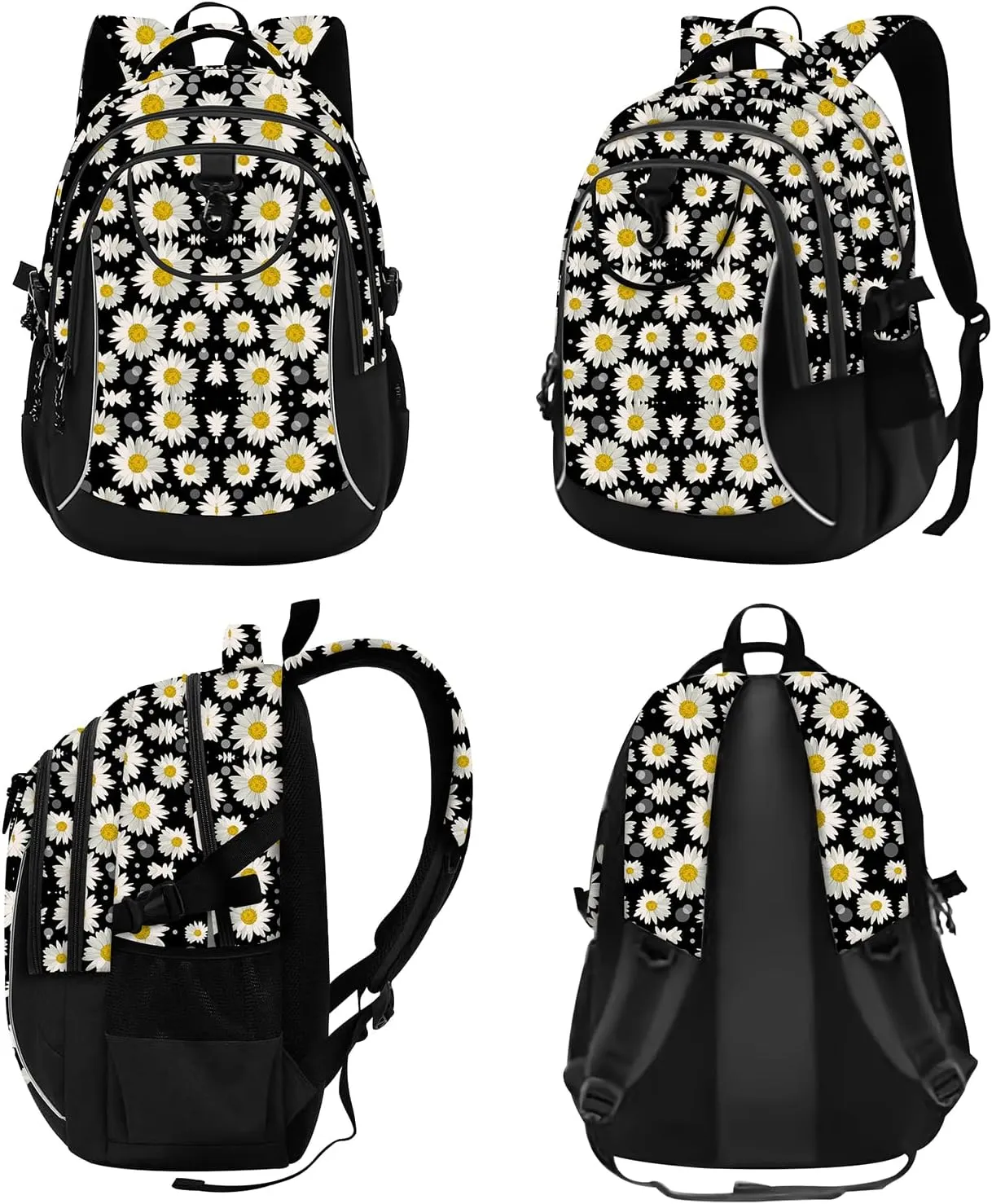 rickyh style School Backpack Travel Bag for Men & Women Lightweight College Back Pack with Laptop Compartmen