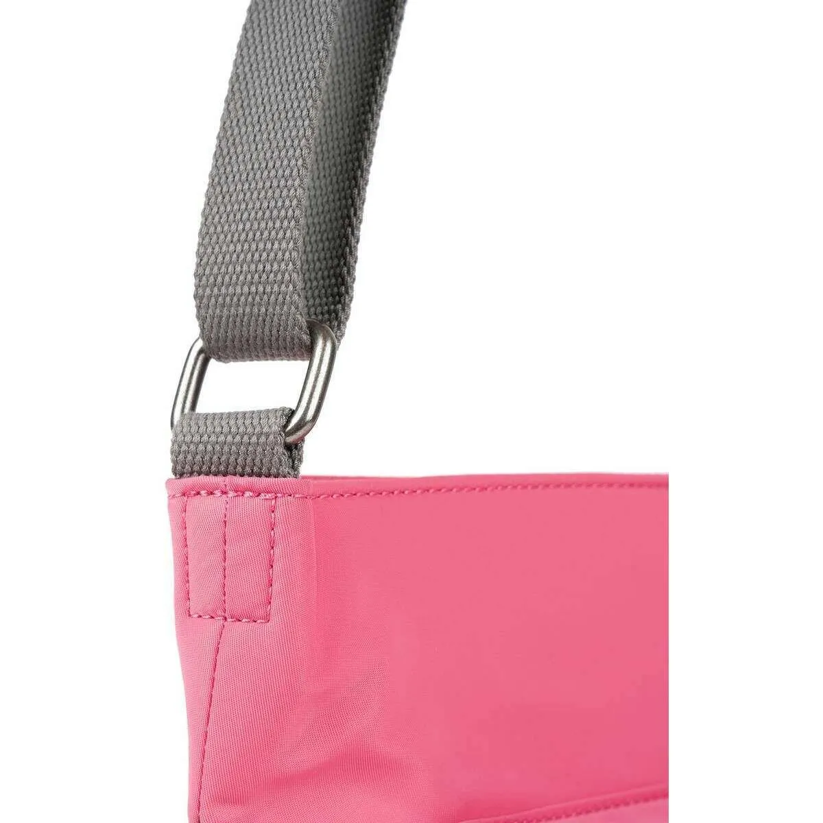 Roka Kennington B Medium Recycled Nylon Crossbody Bag - Baroque Pink