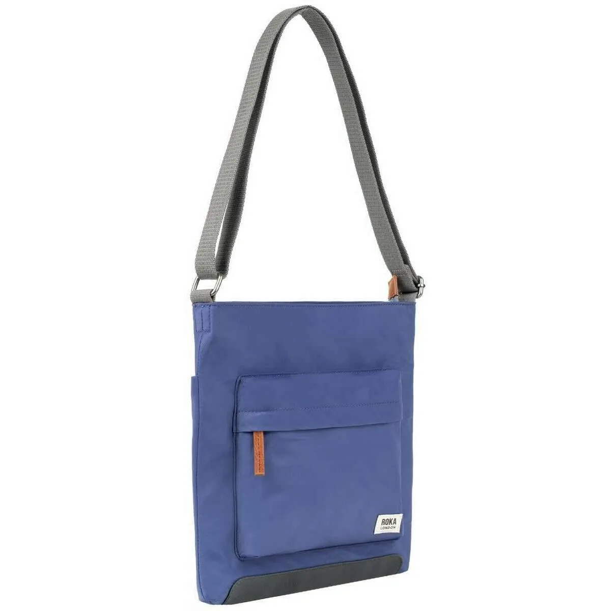 Roka Kennington B Medium Recycled Nylon Crossbody Bag - Indigo Purple