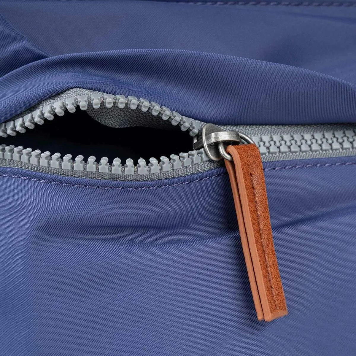 Roka Kennington B Medium Recycled Nylon Crossbody Bag - Indigo Purple