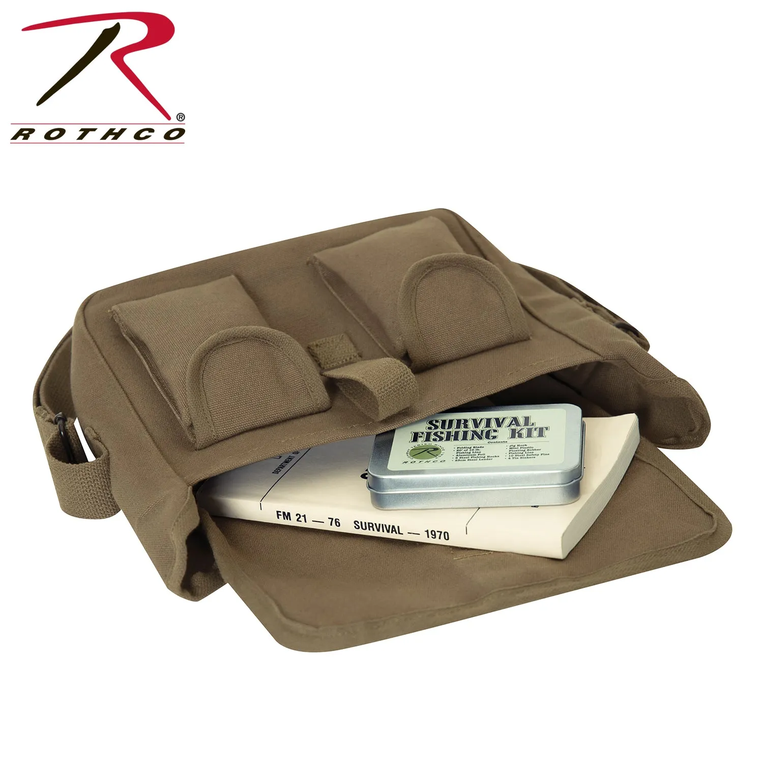 Rothco Canvas Ammo Shoulder Bag
