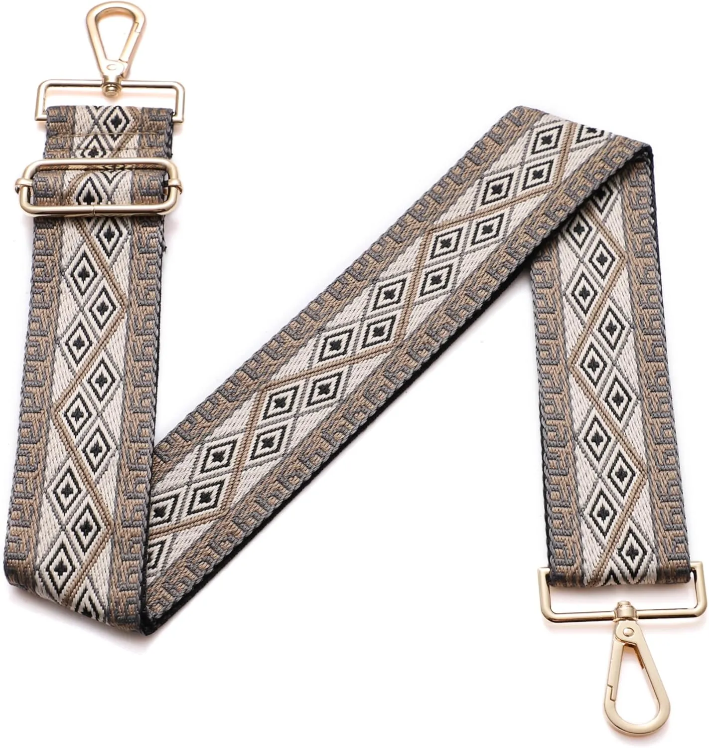 S-Jacorry Purse Strap Replacement Crossbody Wide Shoulder Strap Adjustable Canvas Straps Handbag Strap Replacement Belts