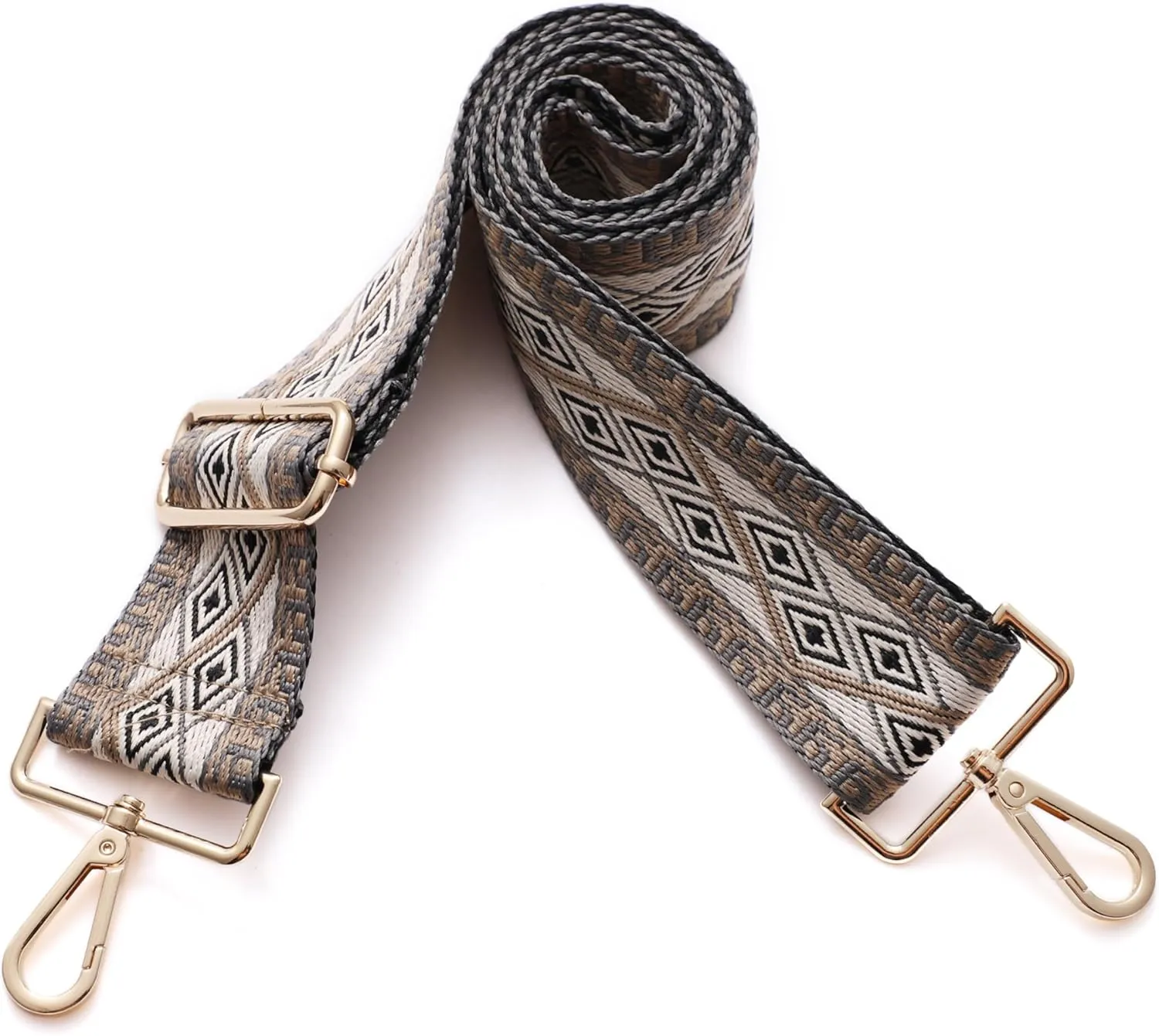 S-Jacorry Purse Strap Replacement Crossbody Wide Shoulder Strap Adjustable Canvas Straps Handbag Strap Replacement Belts
