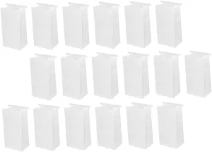 SAFIGLE 30Pcs Disposable Vomit Bag with Sealing Strip Convenient Trash Sealing Bags for Travel Emergency Situations and Public Transport Capacity and Easy Access