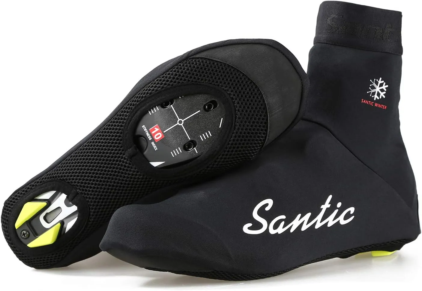 Santic Cycling Shoe Covers Unisex Windproof Bike Cycling Overshoes Winter Thermal Sports Accessories 1 Pair …