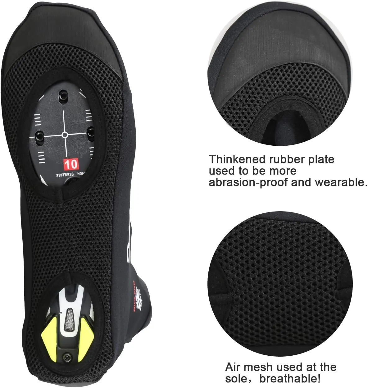 Santic Cycling Shoe Covers Unisex Windproof Bike Cycling Overshoes Winter Thermal Sports Accessories 1 Pair …