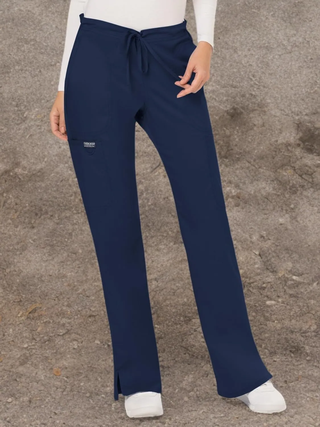 Scrubs for Women Workwear Revolution, Drawstring Scrub Pants, Soft Stretch WW120