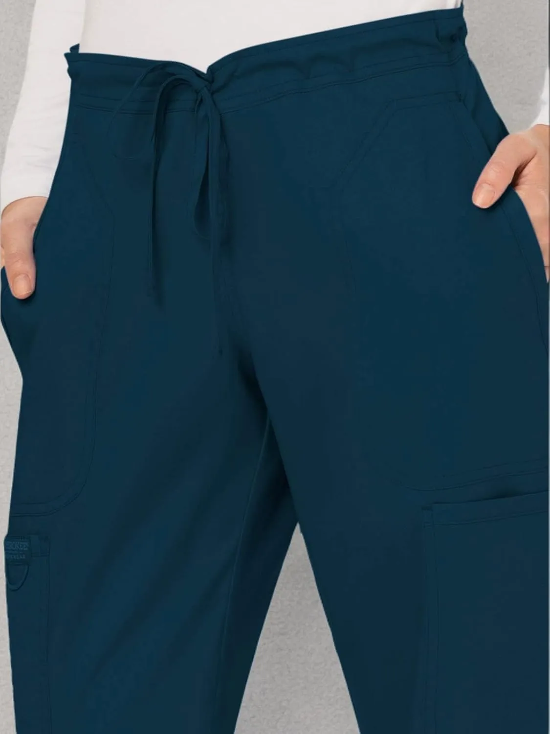 Scrubs for Women Workwear Revolution, Drawstring Scrub Pants, Soft Stretch WW120