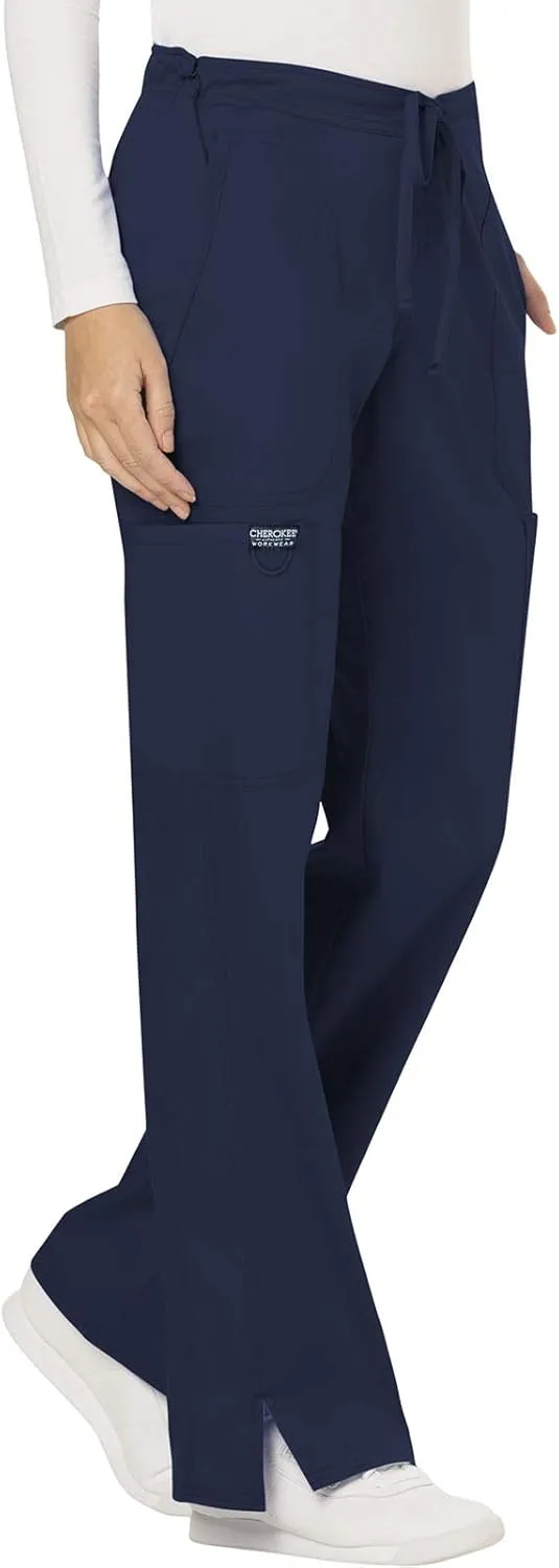 Scrubs for Women Workwear Revolution, Drawstring Scrub Pants, Soft Stretch WW120