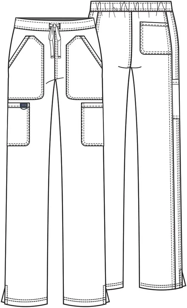 Scrubs for Women Workwear Revolution, Drawstring Scrub Pants, Soft Stretch WW120