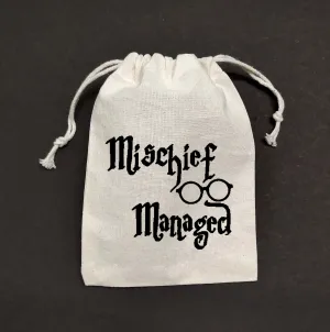 Set of 20-100 bags  Harry Potter canvas bag, Mischief Managed tote bag, Harry Potter Bachelorette bags