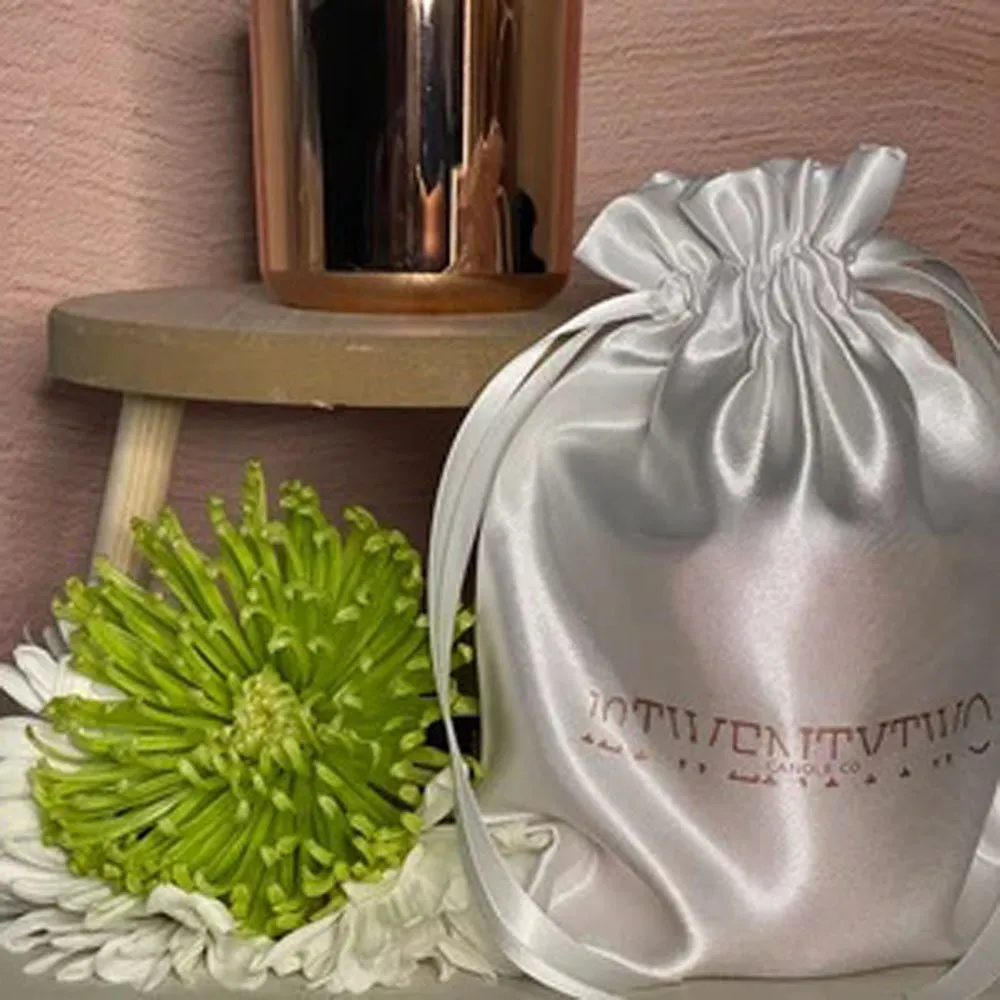 Set of 20 White/Black Satin Favor Bags, Custom Satin bags, Satin bags,Hair Extension Bags,Jewelry Bags,Jewelry pouch,Cosmetic Bags,Gift Bags