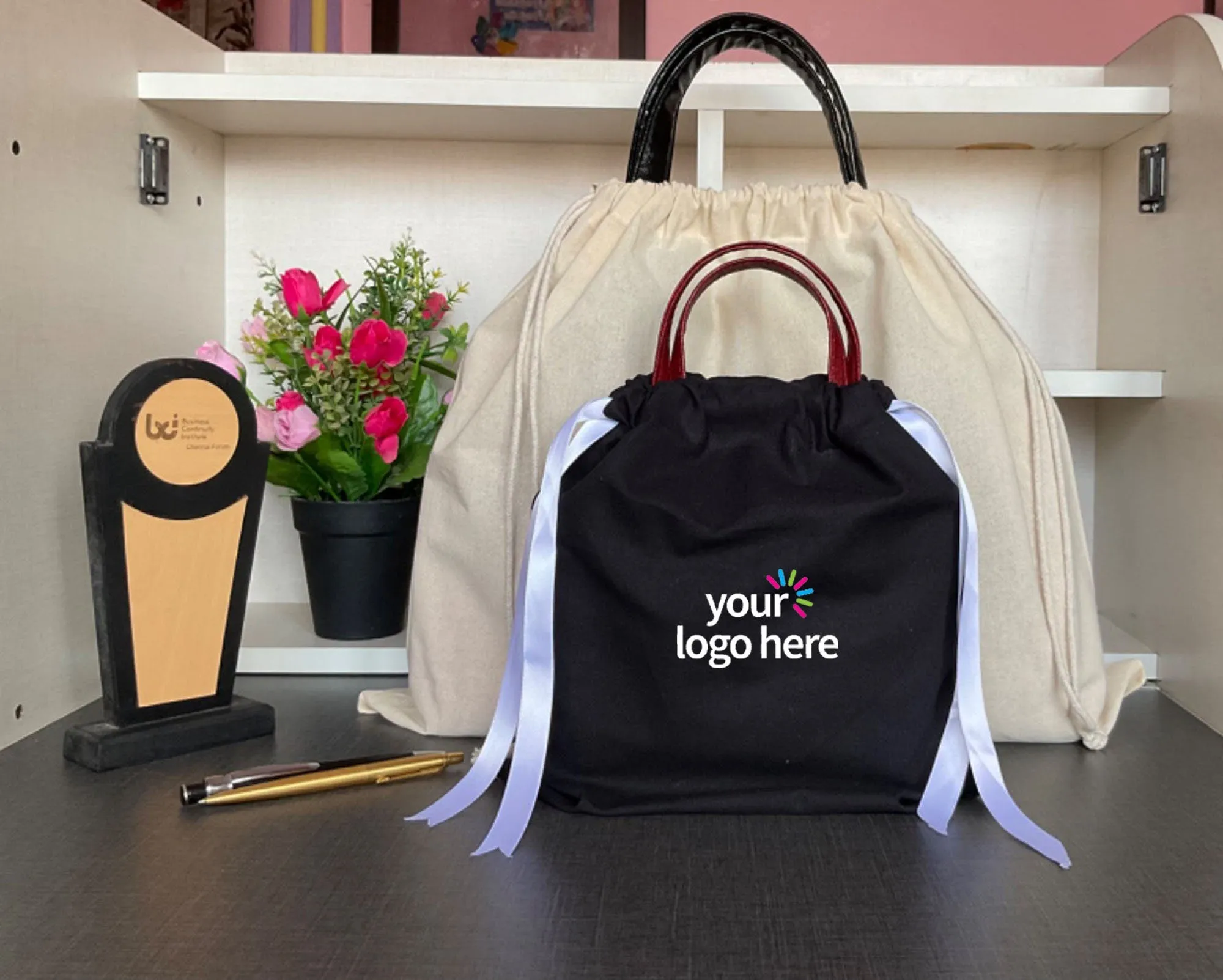 Set of 20/30/50/100 Dust Cover Storage Bags Cotton Drawstring Pouch for Handbags Purses Pocketbooks Shoes Dust bags