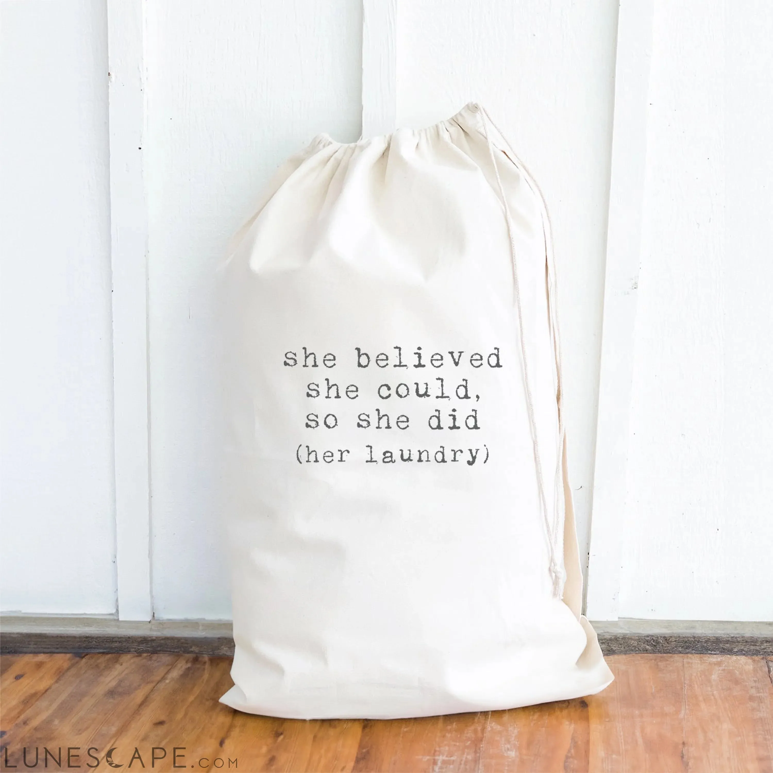 She Believed - Laundry Bag