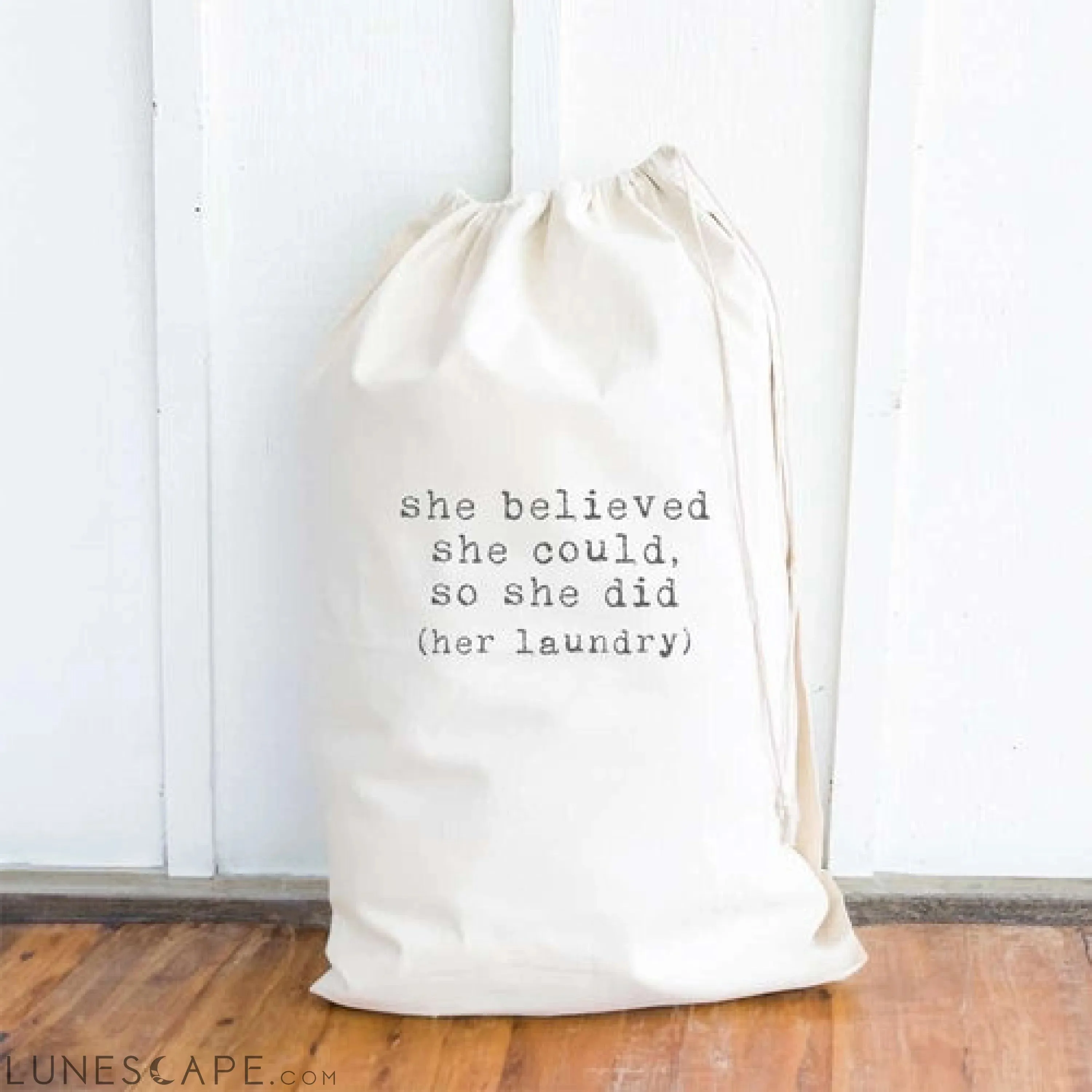 She Believed - Laundry Bag