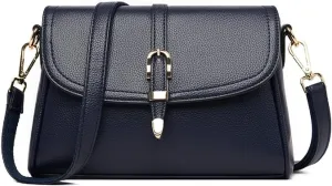 Shoulder Bags and Purses for Women PU Leather Satchel Multi-pocket Crossbody Bag Tote 2 Detachable Shoulder Straps